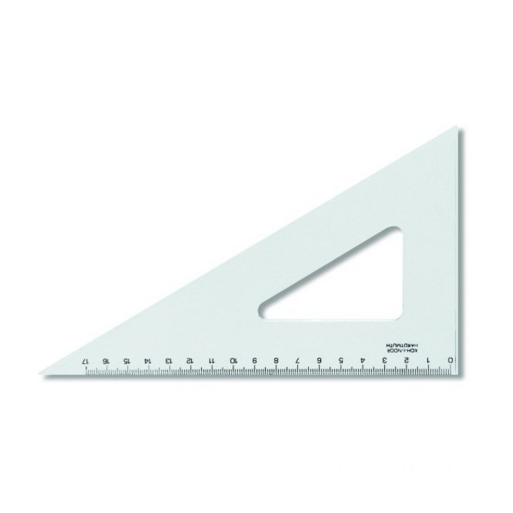 Правоъгълен триъгълник KOH-I-NOOR, 17 см