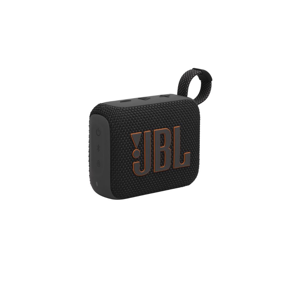 Преносима тонколонка JBL GO 4, водоустойчива, Bluetooth 5.3, USB-C, черна
