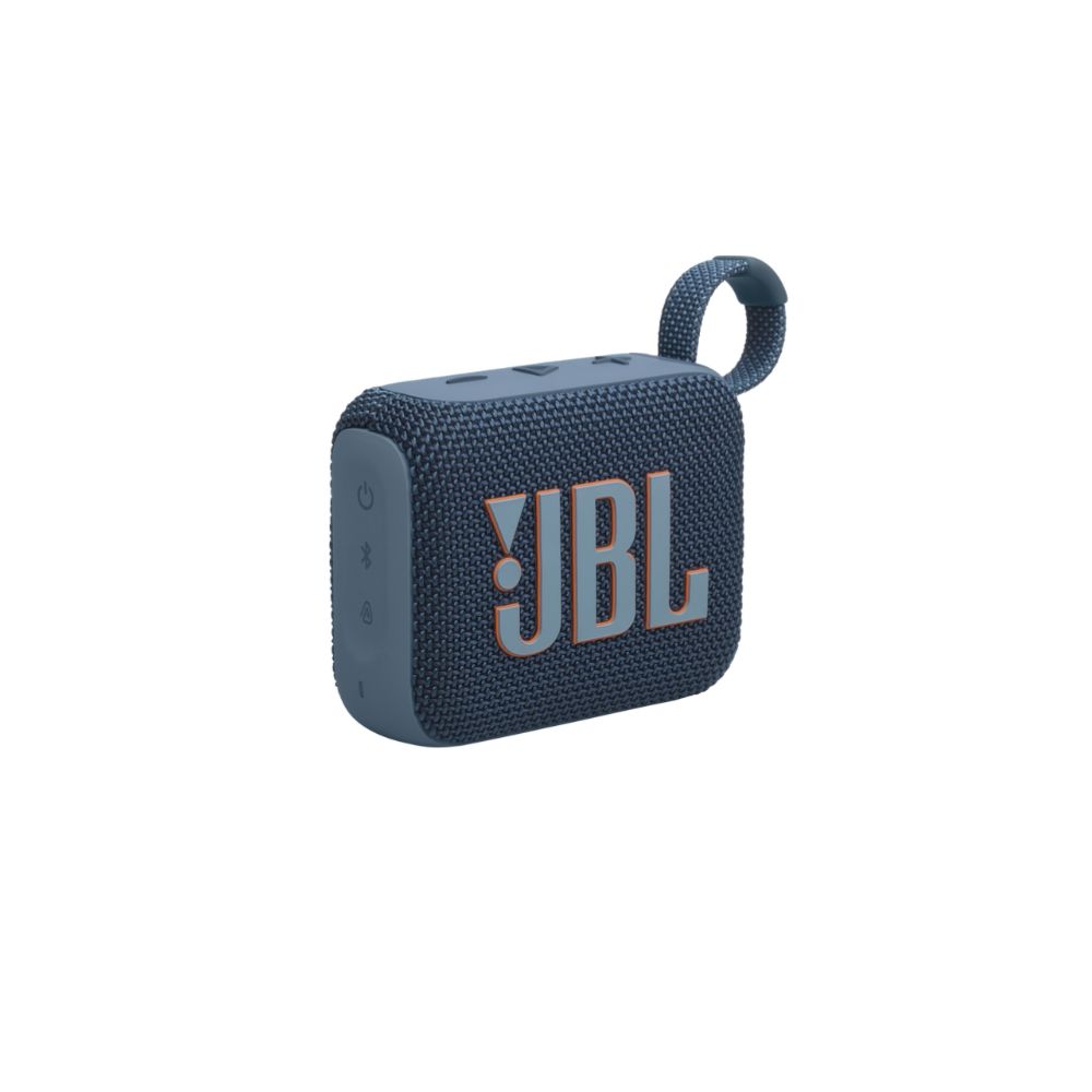 Преносима тонколонка JBL GO 4, водоустойчива, Bluetooth 5.3, USB-C, синя