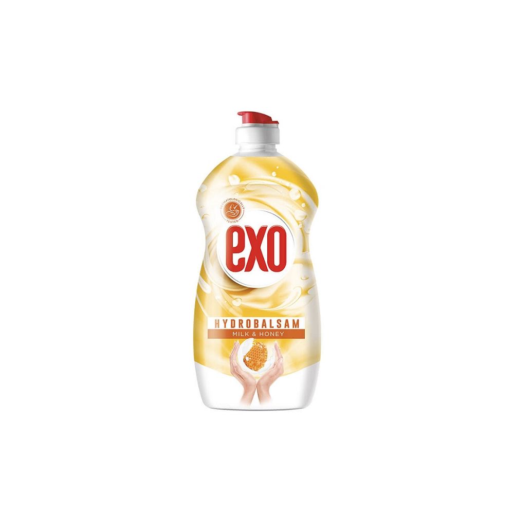 Препарат за съдове ЕХО хидробалсам, аромат мед и мляко, 400 мл