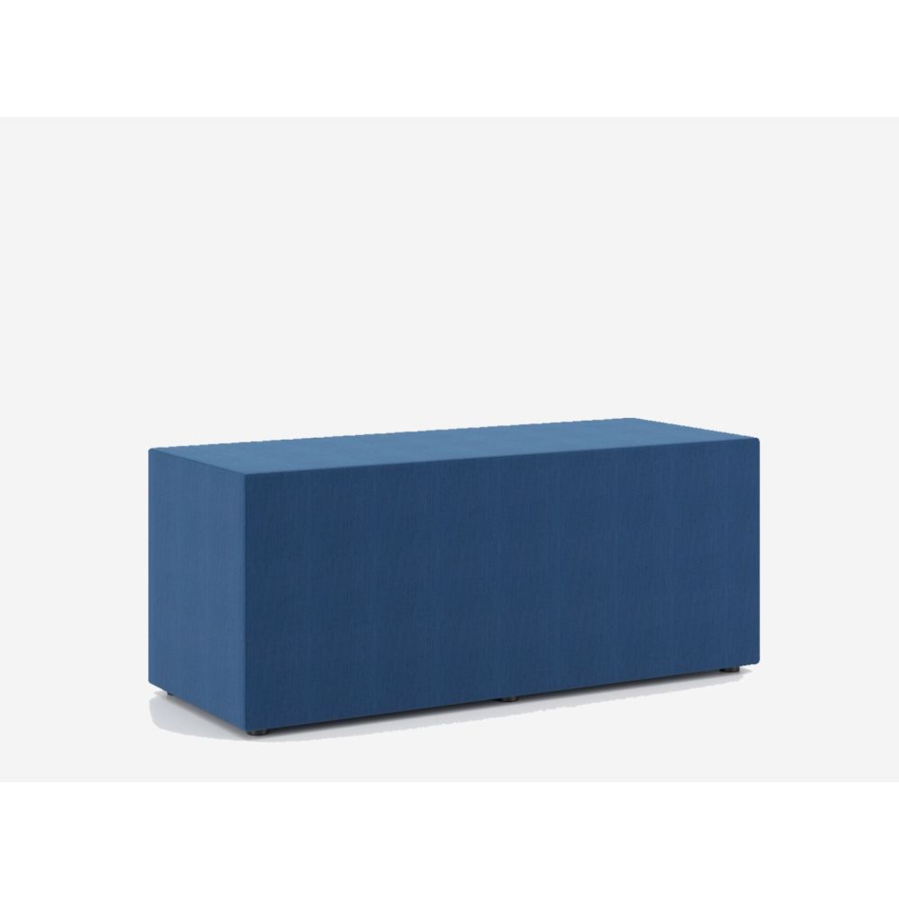 Пуф за сядане Sand, 1120х450х450 мм, тапицерия дамаска Cura(2)CUR 66167, виолетово-синьо