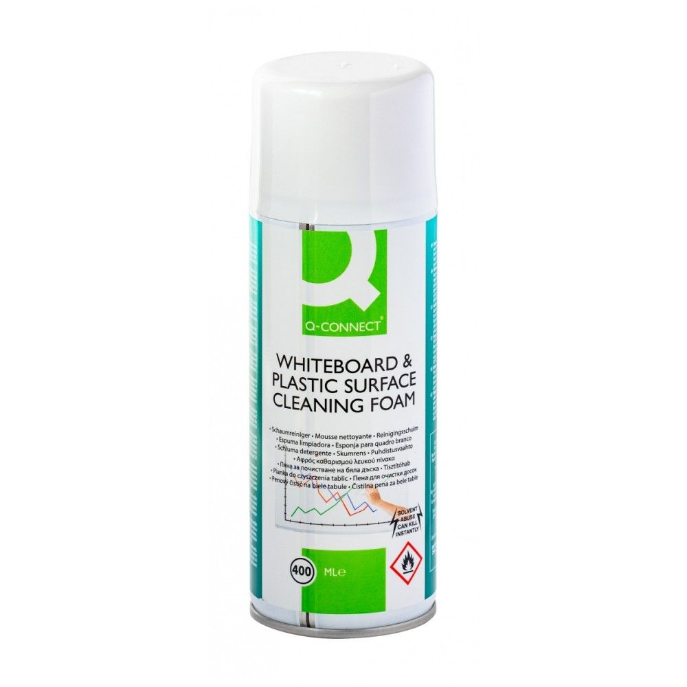 Пяна за бяла дъска Q-CONNECT, универсална, 400 мл