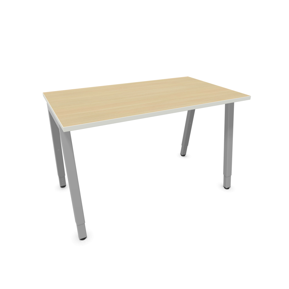 Работно бюро CS5040 A-leg, сива рамка, 1200x700x740 мм, ПДЧ 25 мм, дъб Кайзерберг