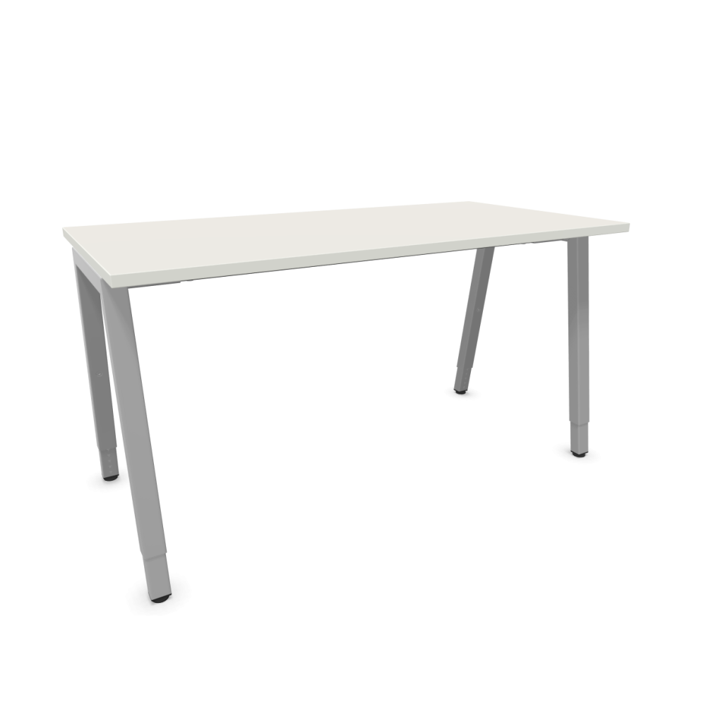Работно бюро CS5040 A-leg, сива рамка, 1400x700x740 мм, ПДЧ 25 мм, светлосиво