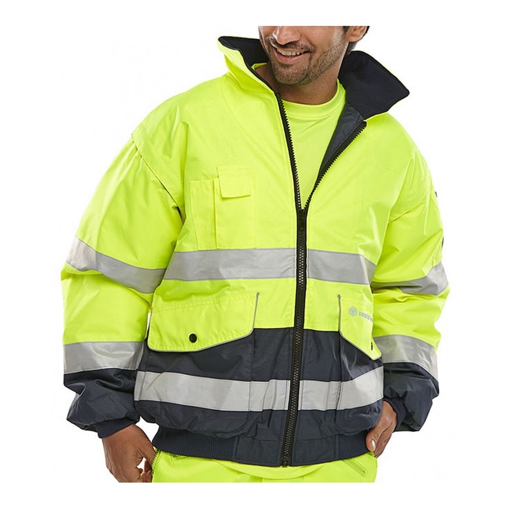 Работно сигнално яке BEESWIFT Europe, размер M, клас 3, жълто