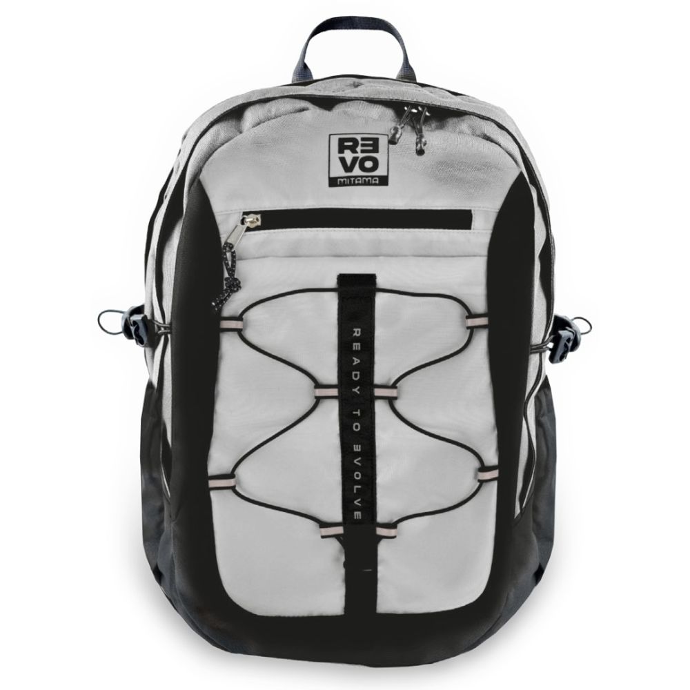 Раница MITAMA REVO Husky Grey, унисекс, 3 отделения, светлосива