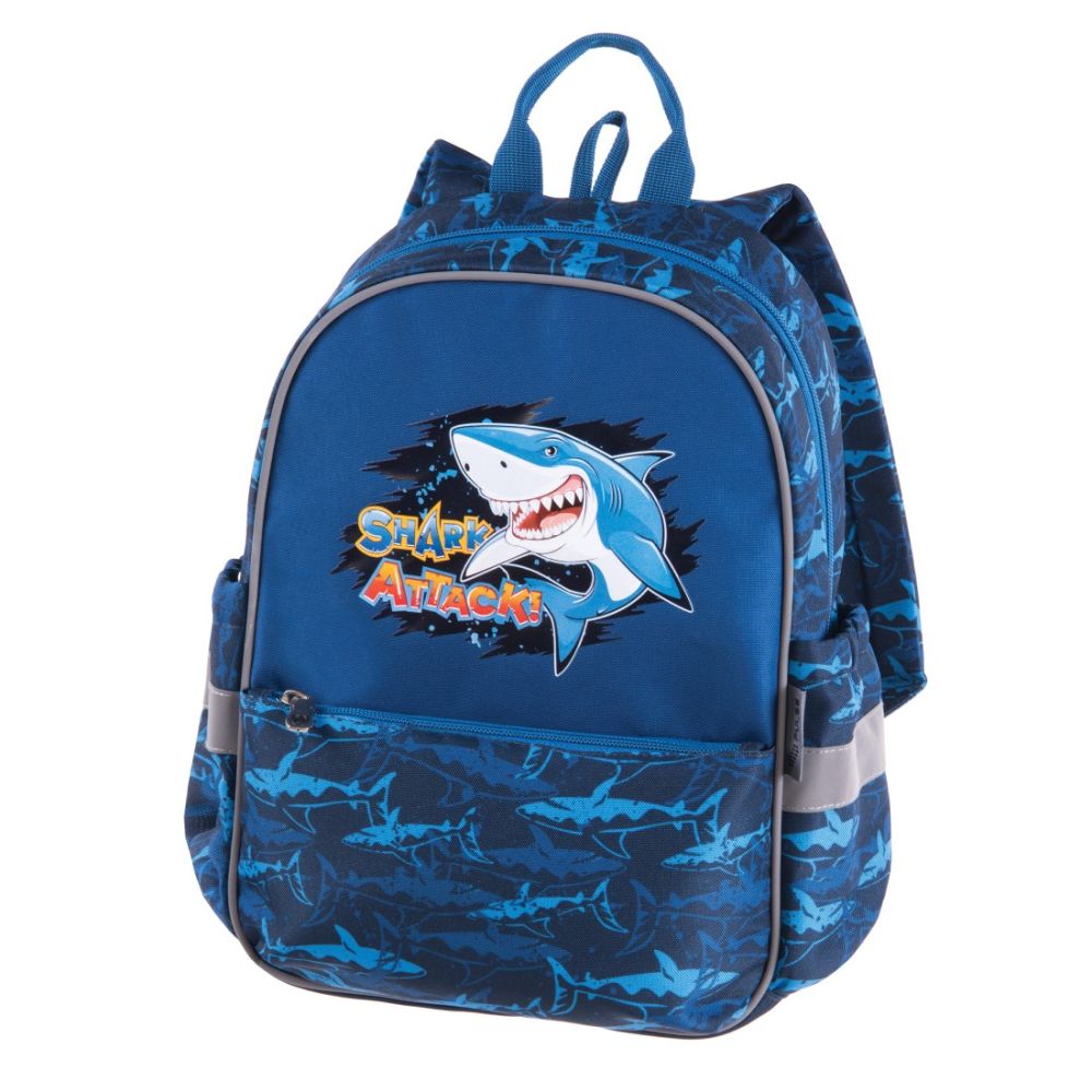 Раница за детска градина PULSE Junior Shark Attack, 2 отделения