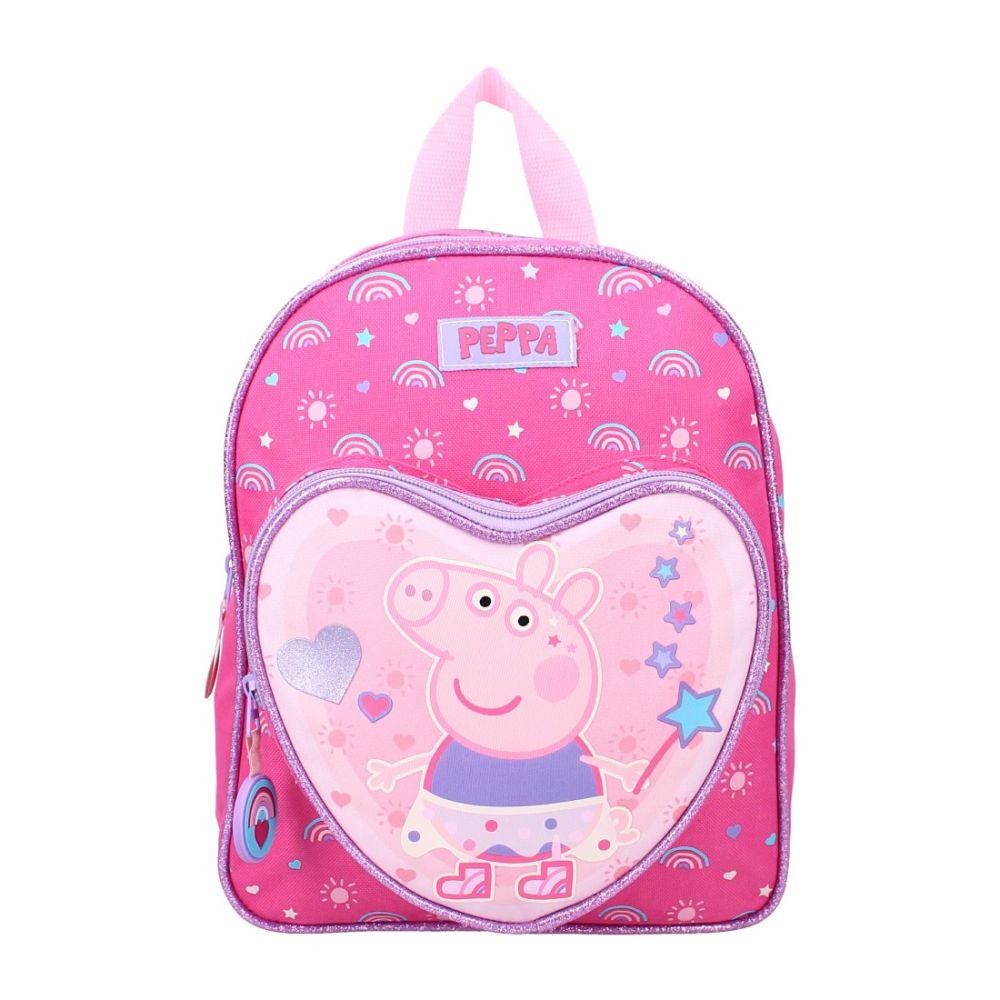 Раница за детска градина VADOBAG Peppa Made of Magic, 2 отделения