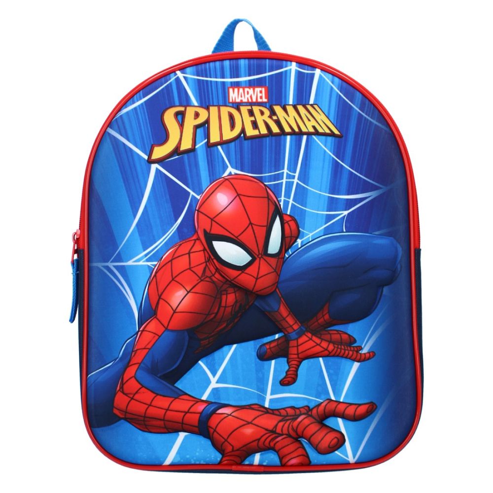 Раница за детска градина VADOBAG Spider-Man Never Stop Laughing 3D, 1 отделениe
