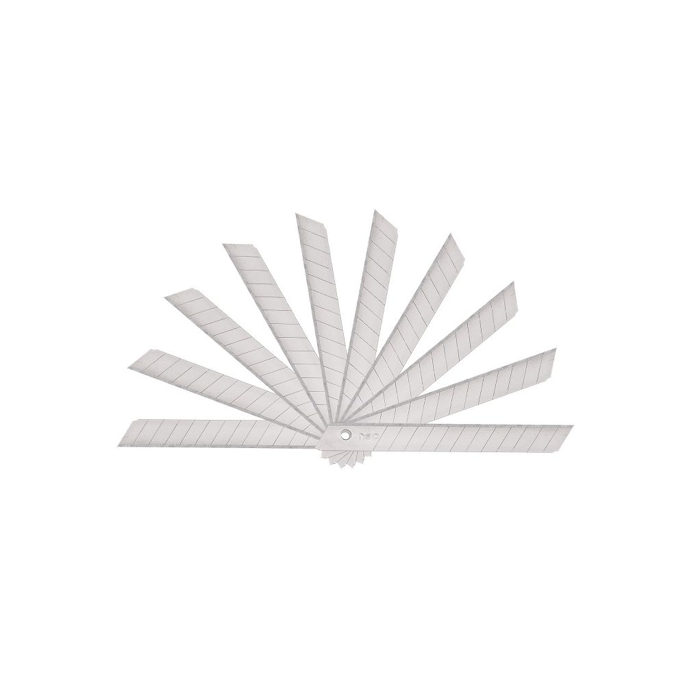 Резервни остриета Deli Pro, E2012, за макетен нож, SK5, 80x9x0.4 мм, опаковка 10 бр.