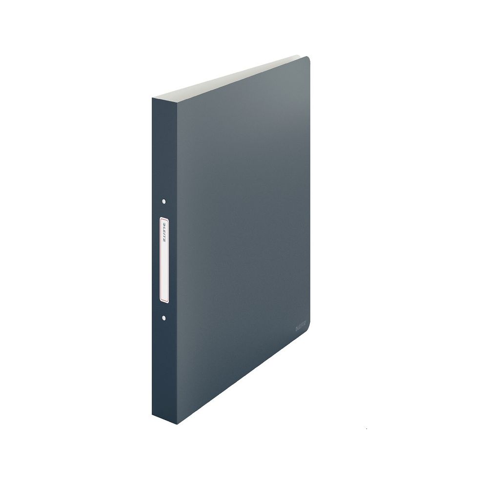 Рингов класьор LEITZ Cosy, PР, A4, 32 мм, 2 ринга, D25 мм, тъмносив