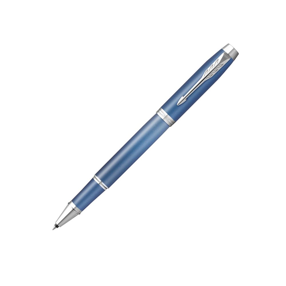 Ролер PARKER Royal IM Rituals Blue CT, стоманено тяло, хромиран клип, черен