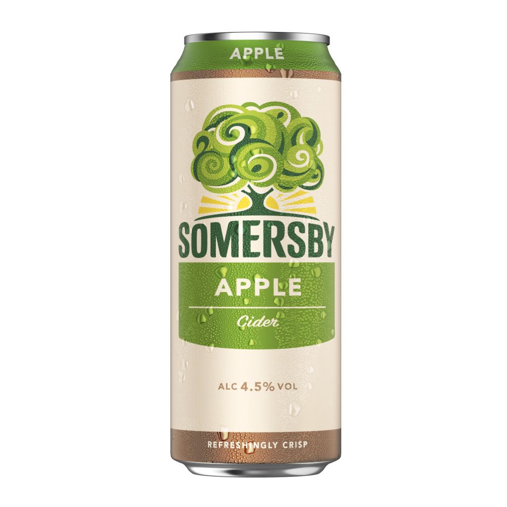 Сайдер Somersby Ябълка, кен, 500 мл