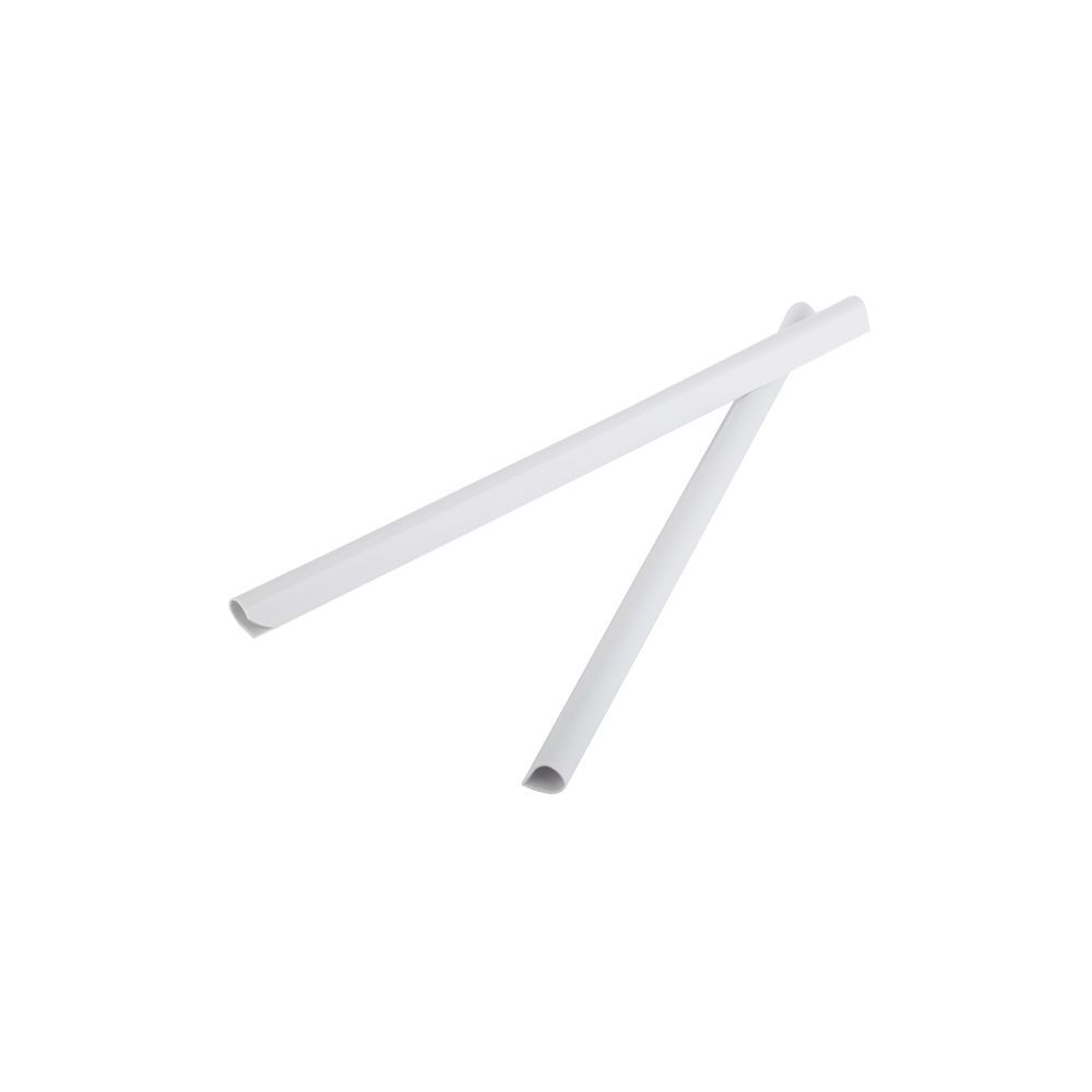 Шини за подвързване Fellowes, PVC, ширина 9-12 мм, до 50 л., бели, 50 бр.