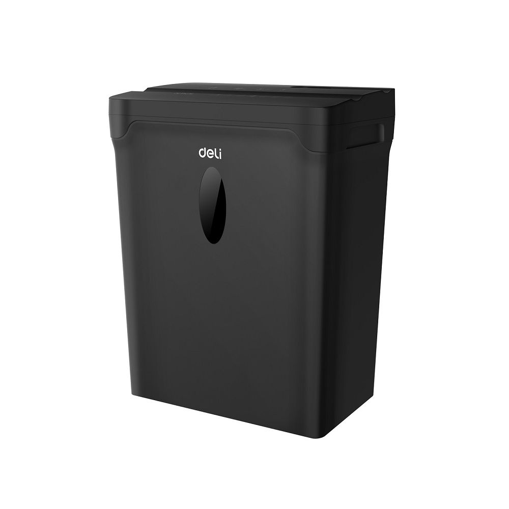 Шредер за хартия Deli ET021, (P-4), Cross Cut, 12 л