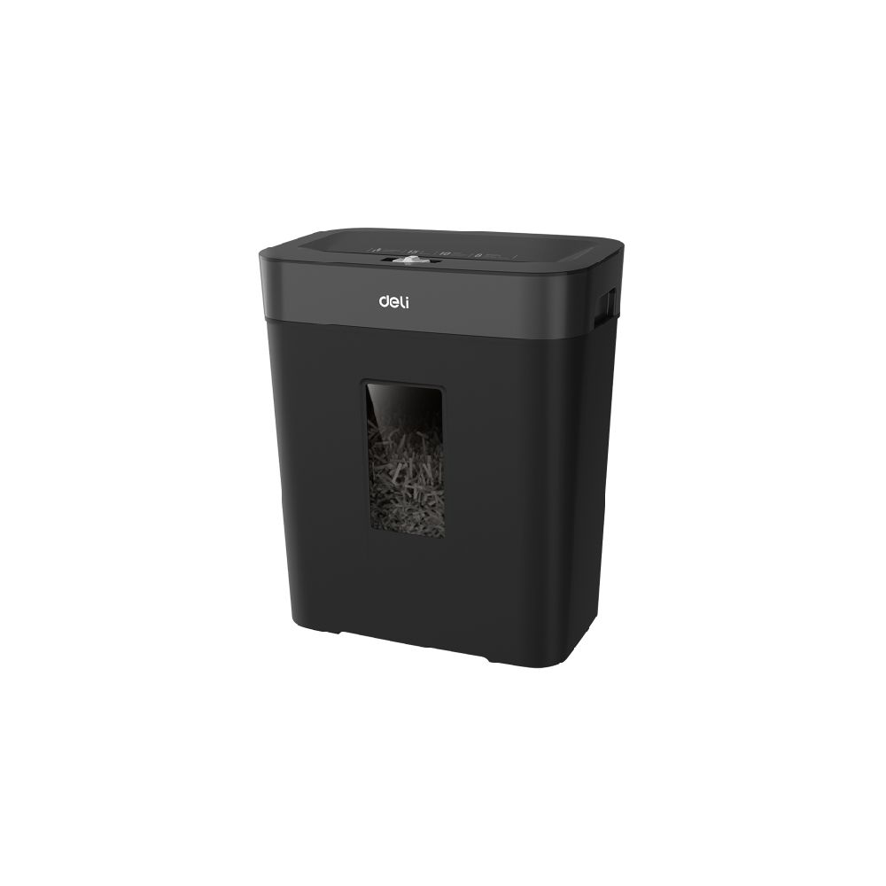 Шредер за хартия Deli ET024, (P-4), Cross Cut, 15 л