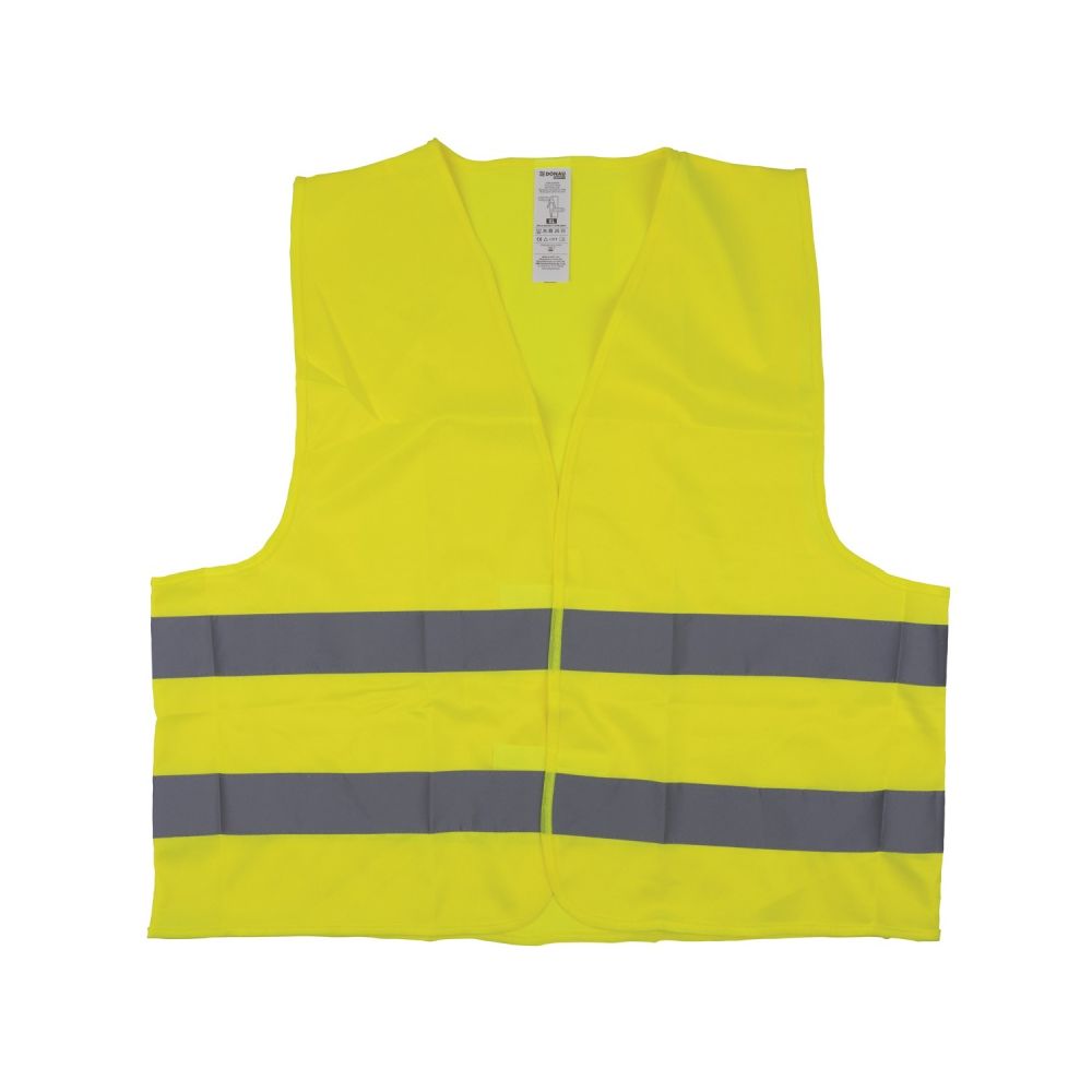 Сигнален елек DONAU SAFETY, размер 2XL, клас 2, жълт