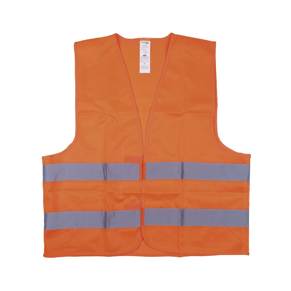 Сигнален елек DONAU SAFETY, размер S, клас 2, оранжев