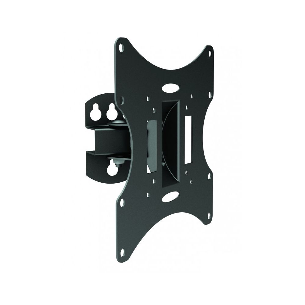 Стойка за телевизор Sunne 10"-32", до 30 кг, стенна, въртяща се, черна