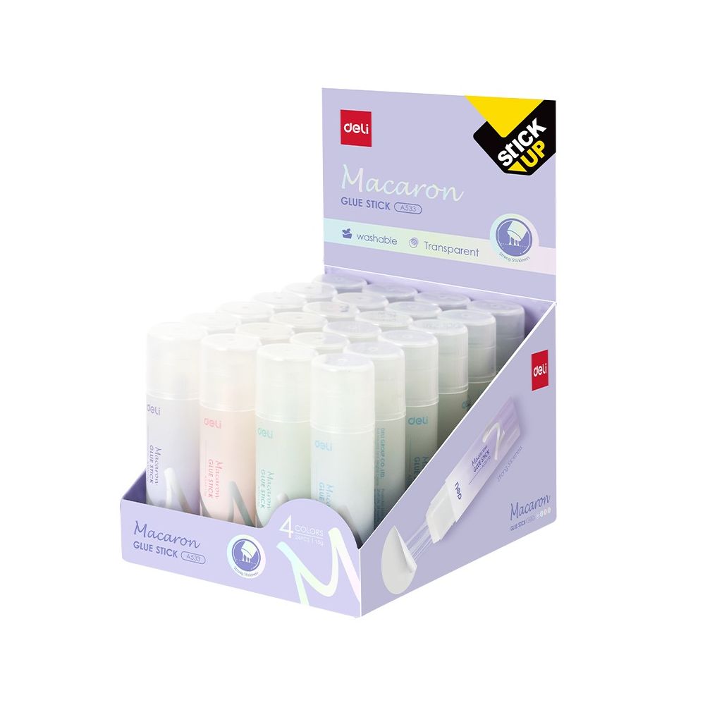 Сухо лепило Deli Stick Up Macaron, EA533, ACR, 15 г