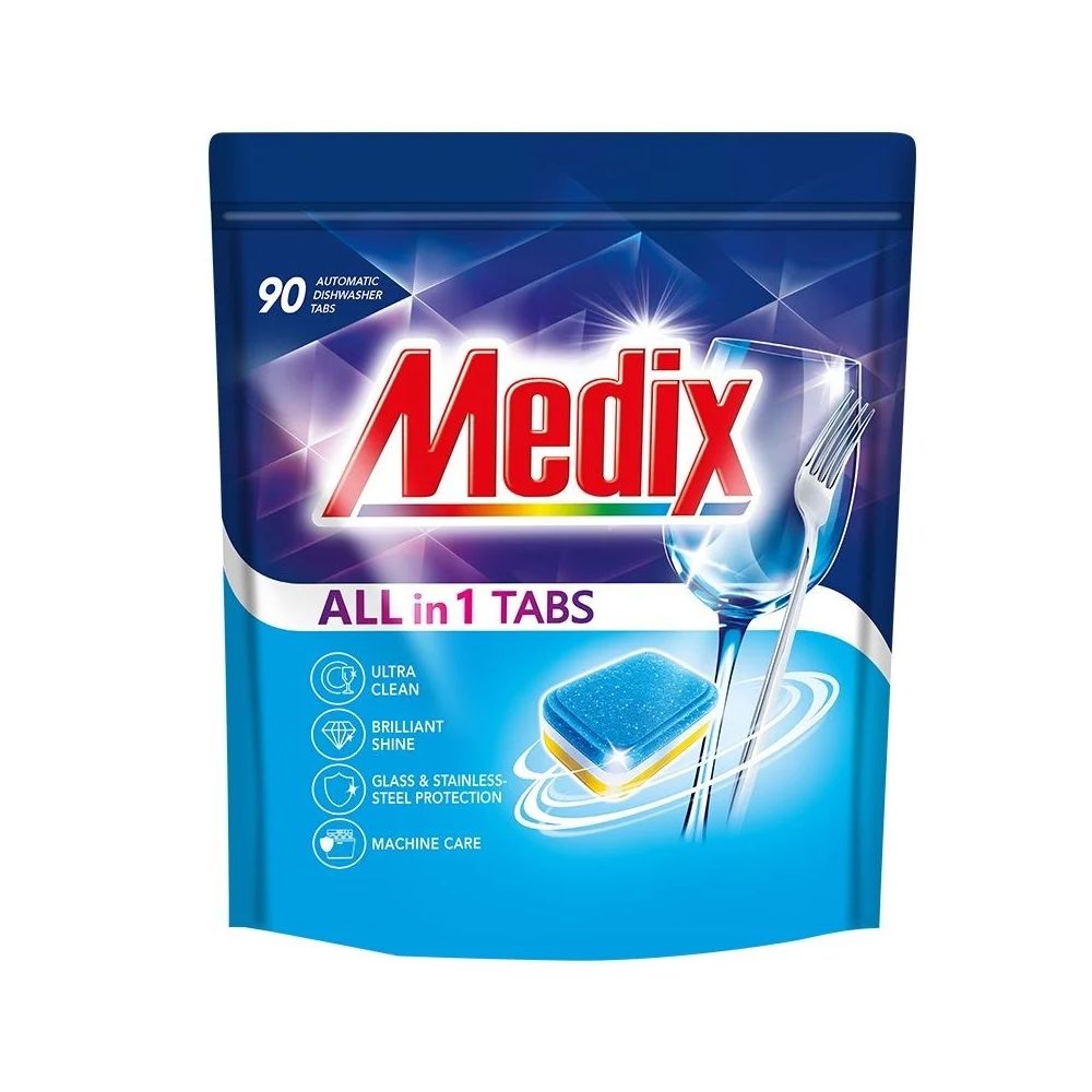 Таблетки за съдомиялна машина Medix All in 1, 30 бр.