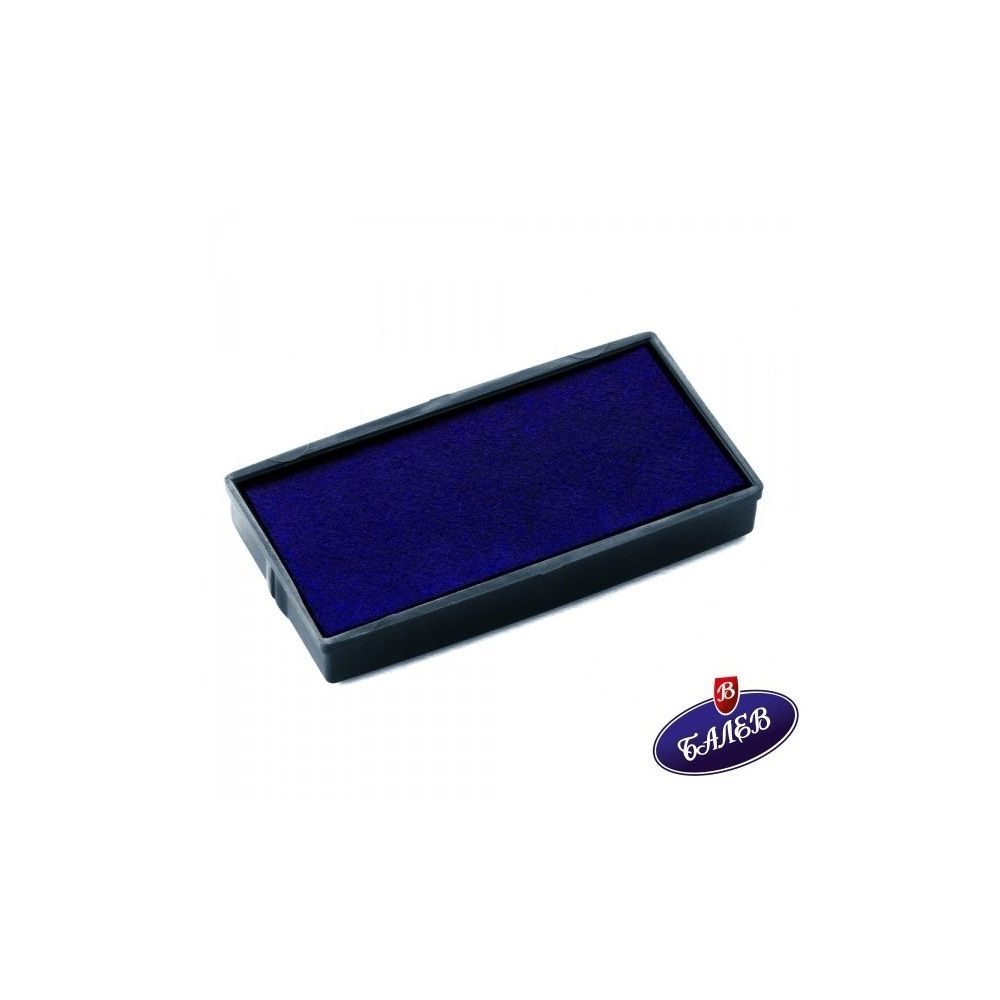 Тампон Colop E/30, за автoматичен печат Printer 30, правоъгълен, 18х47 мм, син цвят