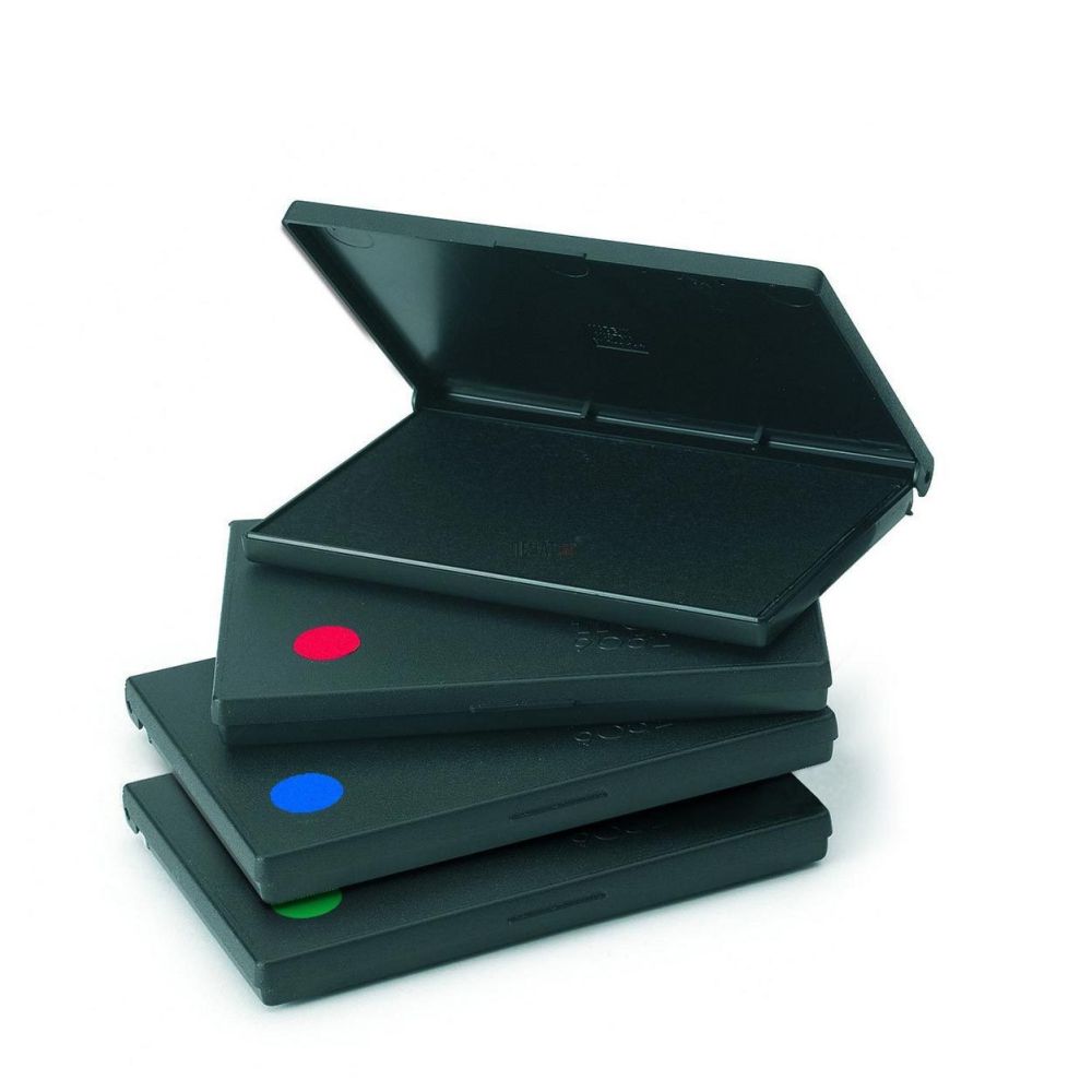 Тампон Trodat 905Е, за ръчен печат, 90х50 мм, син цвят