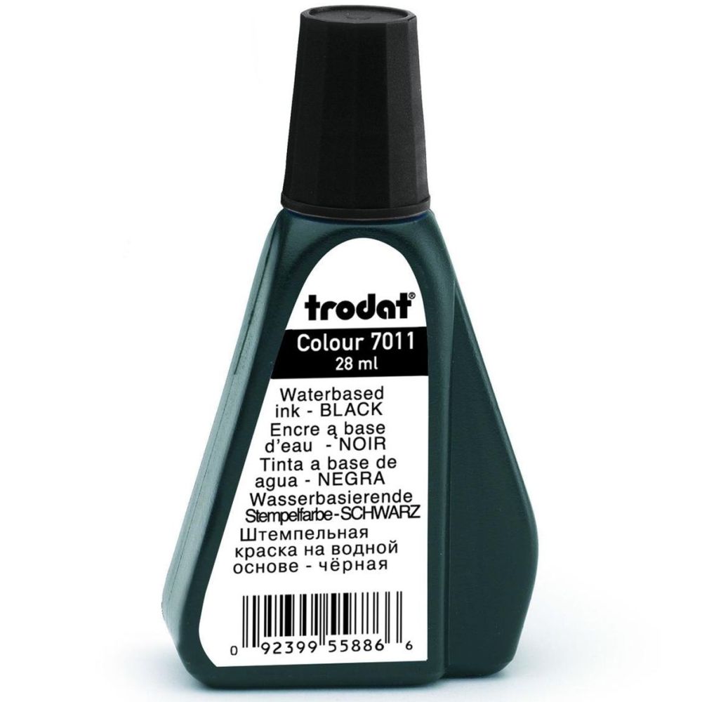 Тампонно мастилоTrodat 7011, 28 мл, черен цвят