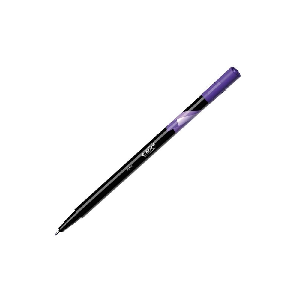 Тънкописец BiC Intensity Fine, метален връх 0.4 мм, лилав