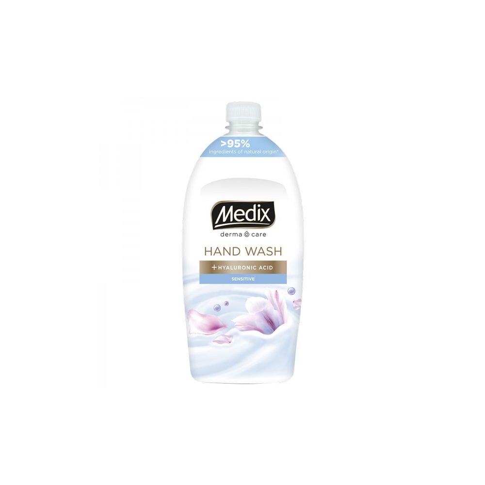 Течен сапун Medix Cream Sensitive, пълнител, 800 мл