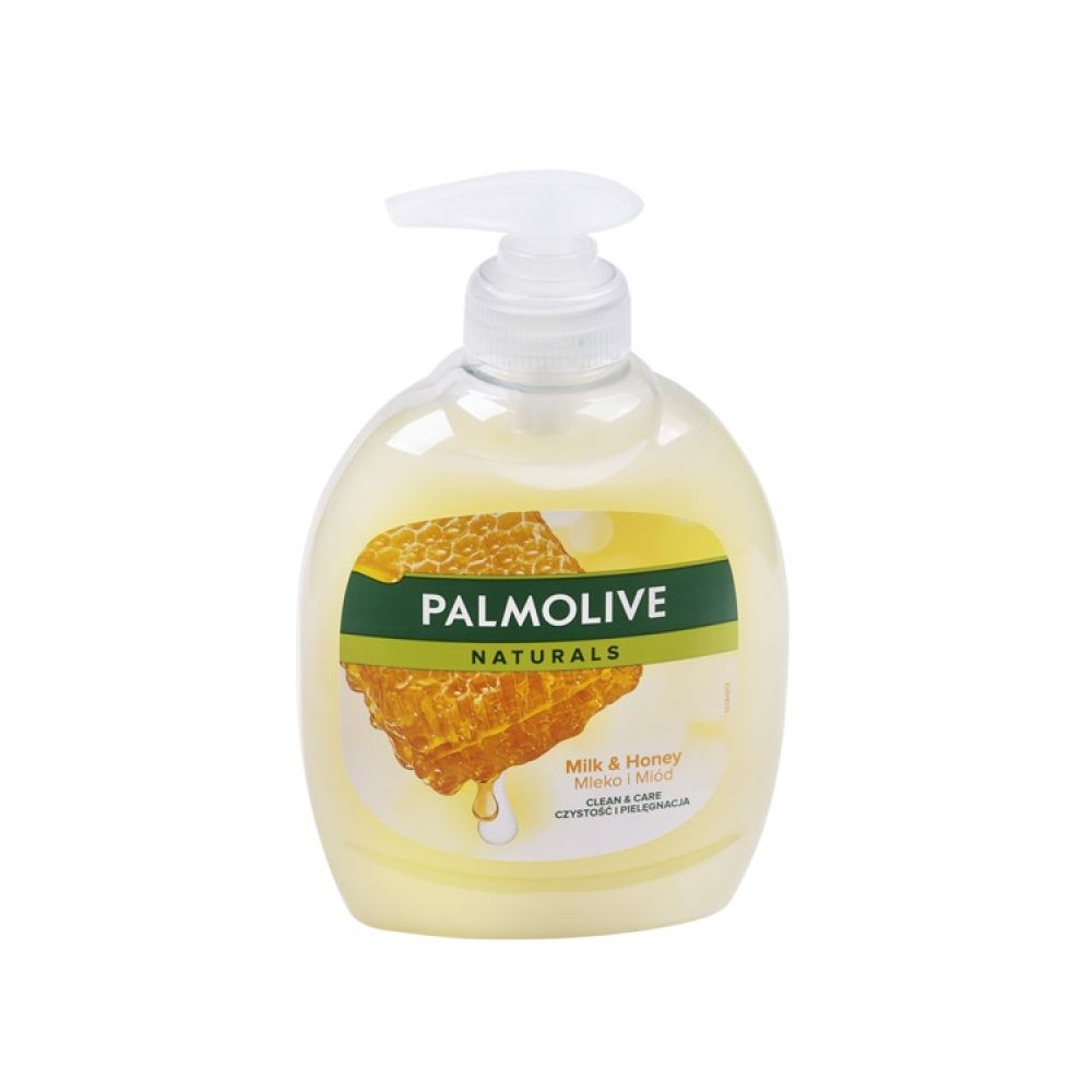 Течен сапун Palmolive milk&honey, аромат мляко и мед, с помпа, 300 мл