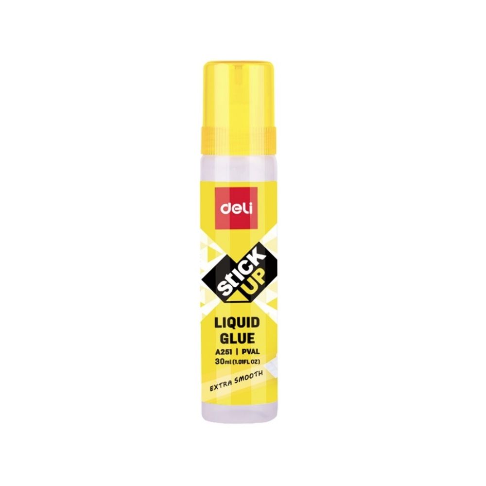 Течно лепило Deli Stick Up EА251, безцветно, с апликатор, 30 мл