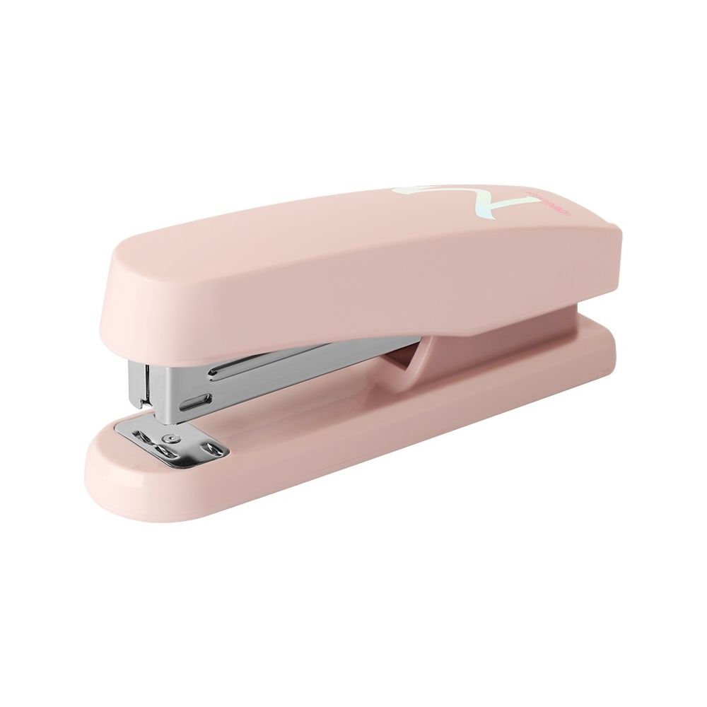 Телбод Deli Macaron, Е0402F, за 25 л.(80 г), телчета 24(26)/6, пластмаса + метал, розов