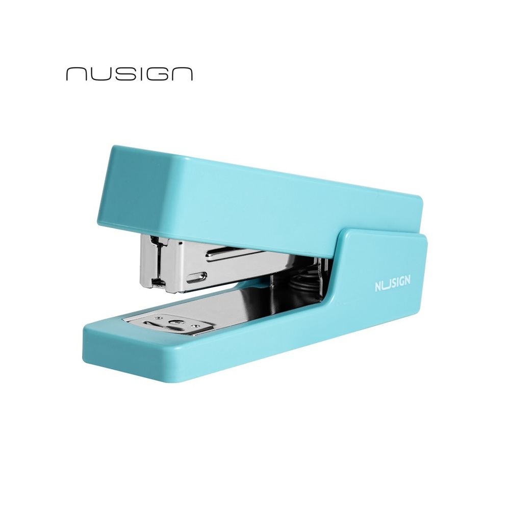 Телбод NuSign, ЕNS084, за 20 л.(80 г), телчета 24(26)/6, пластмаса + метал, светлосин