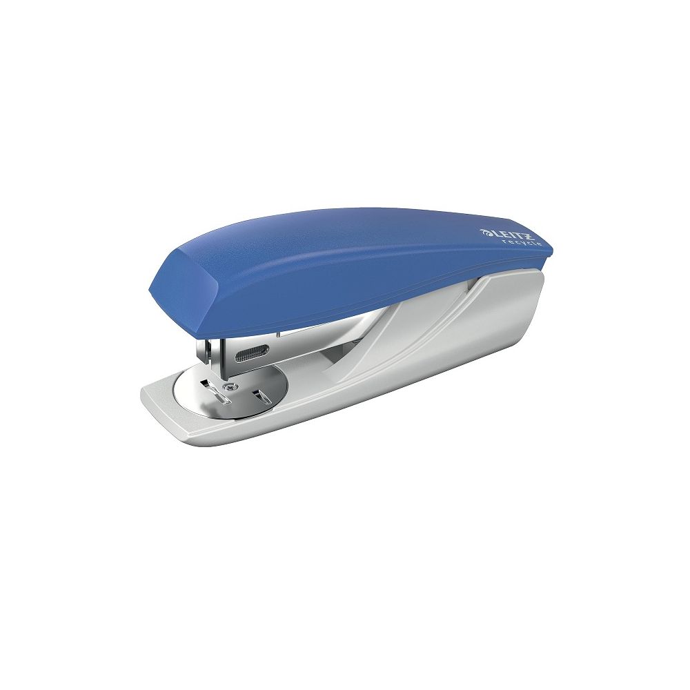 Телбод LEITZ NeXXt Recycle, за 25 л.(80 г), 35x51x121 мм, телчета 24(26)/6, пластмаса + метал, син