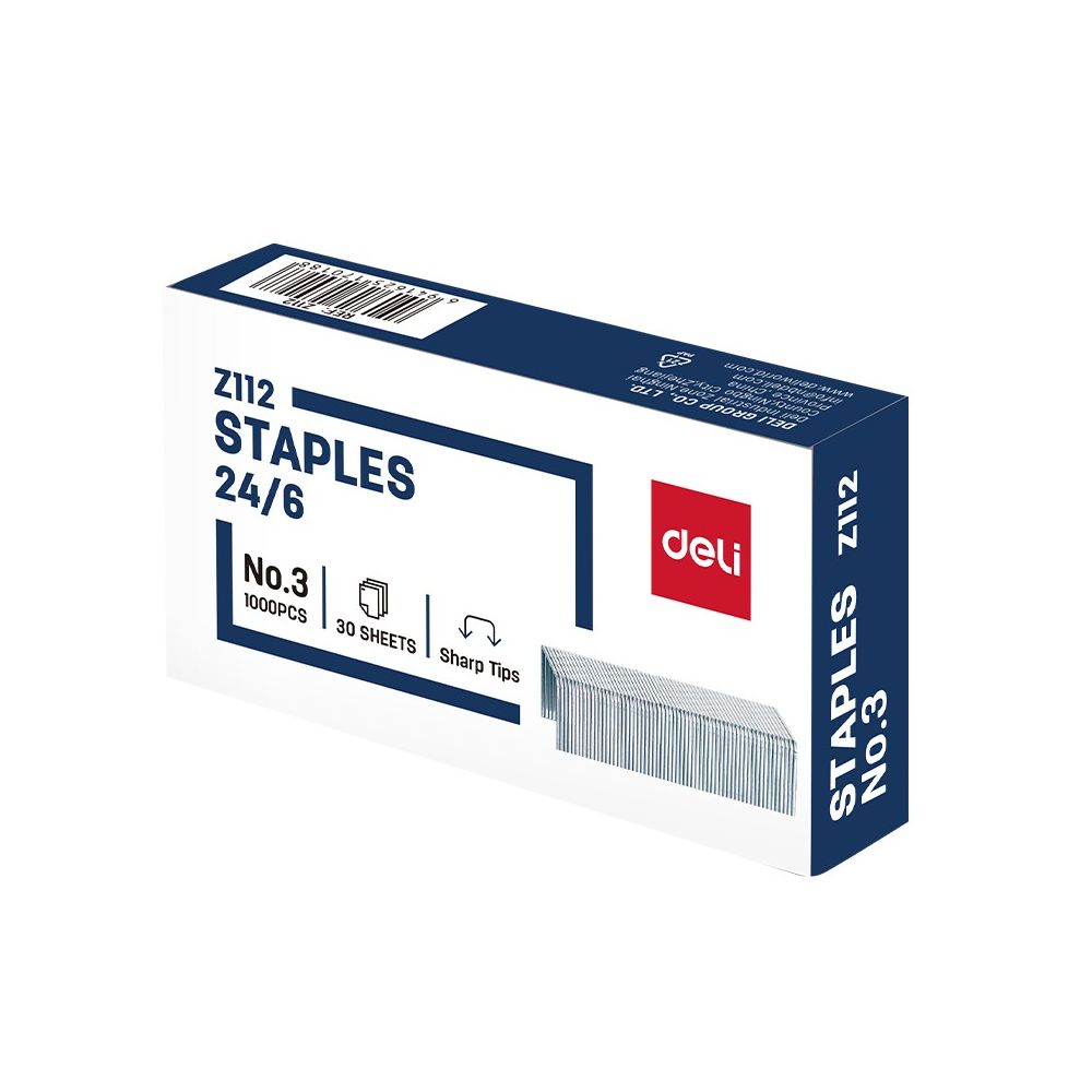 Телчета Deli EZ112, 24/6 (2-30 л.), 1000 бр.