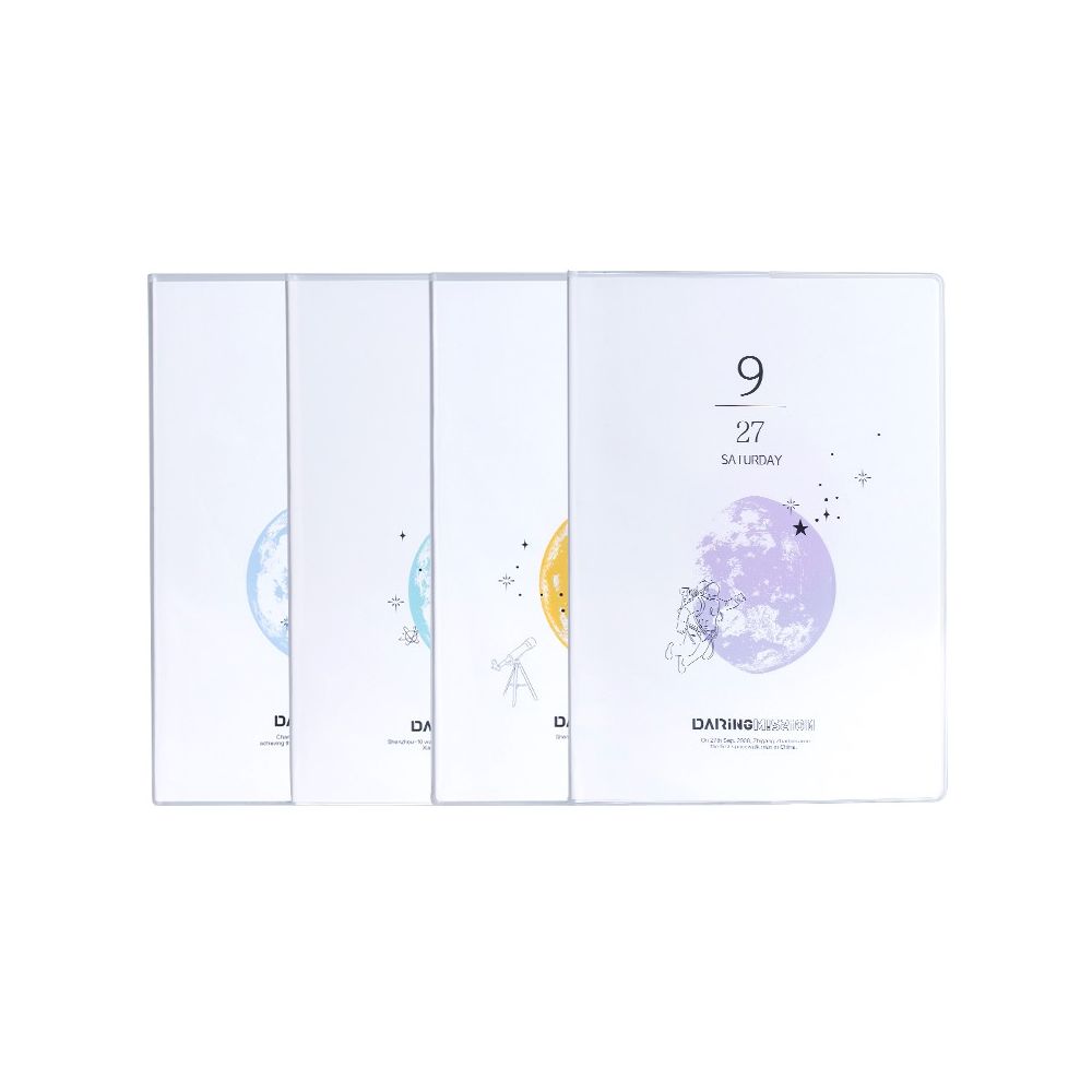 Тетрадка Deli Daring Mission T1680, B5, 80 л., линиран офсет шамоа 70 г, EVA подвързия