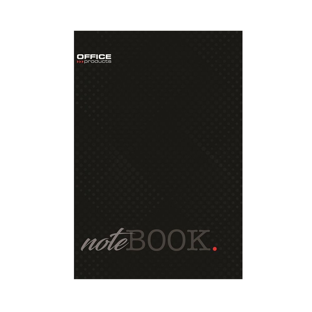 Тетрадка OFFICE PRODUCTS, А4, 96 л, линиран офсет 55 г, твърда ламинирана корица