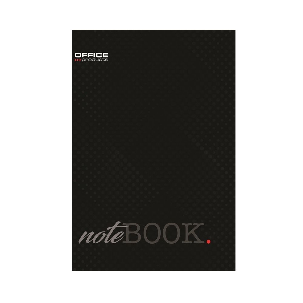 Тетрадка OFFICE PRODUCTS, А5, 96 л, линиран офсет 55 г, твърда ламинирана корица