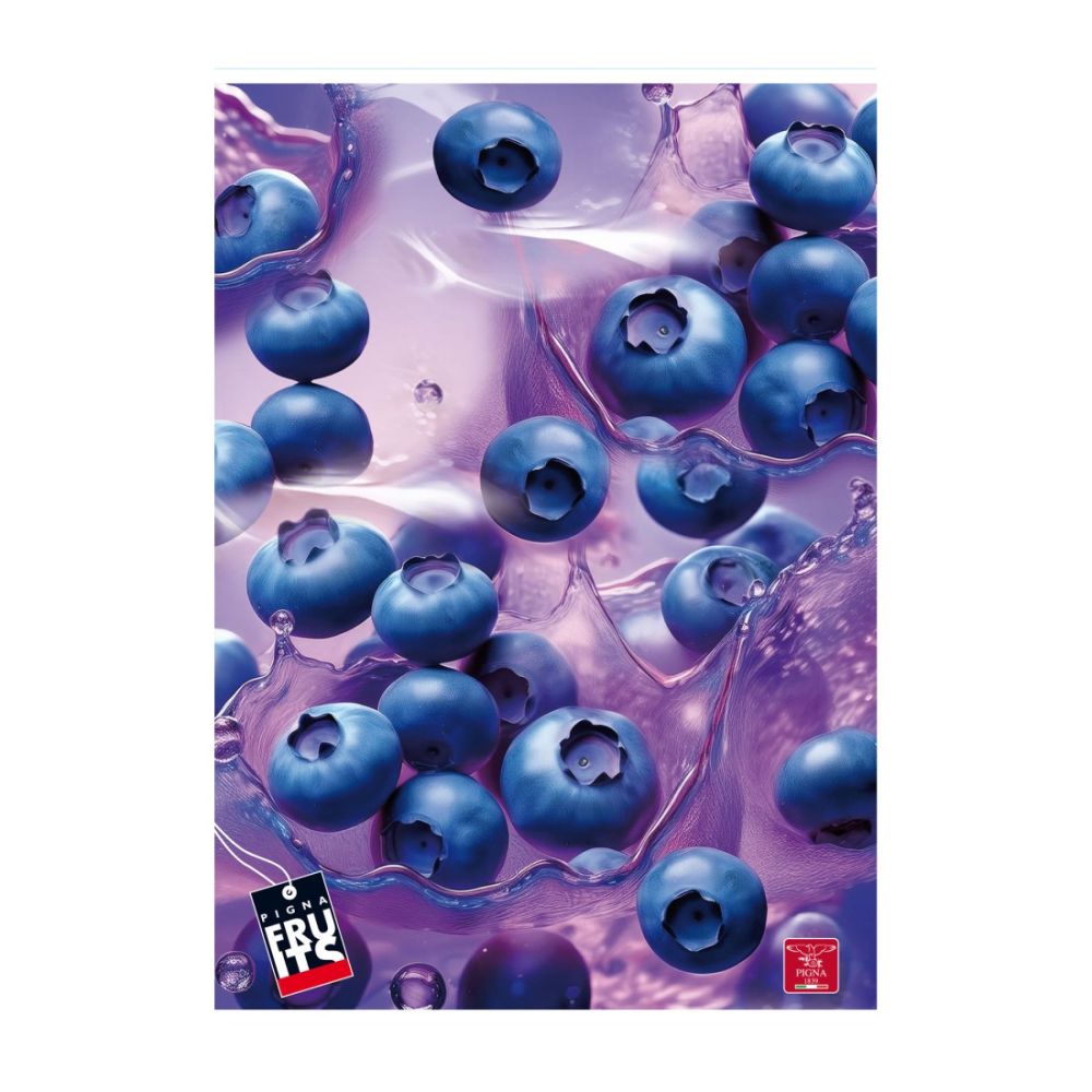 Тетрадка PIGNA Fruit, А4, 42 л., линиран офсет 80 г, корица 205 г, гланц