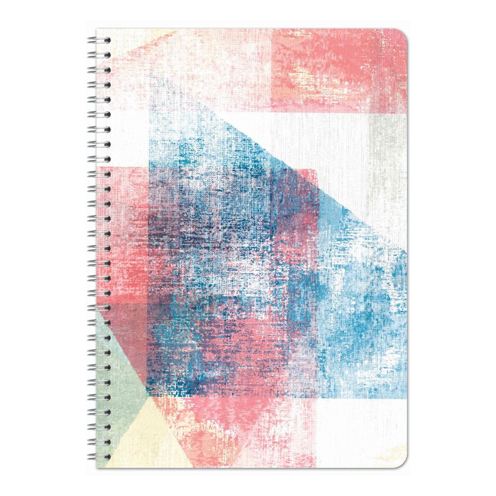 Тетрадка със спирала LASTVA Favorite, A4, 80 л., линиран офсет 70 г, твърда корица с текстура