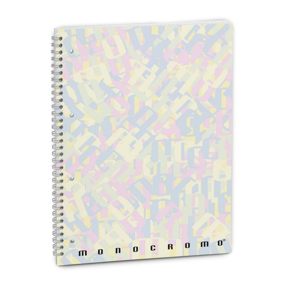 Тетрадка със спирала PIGNA Wire-O Multicolor, А4, 100 л, цветен офсет 80 г, на квадратчета