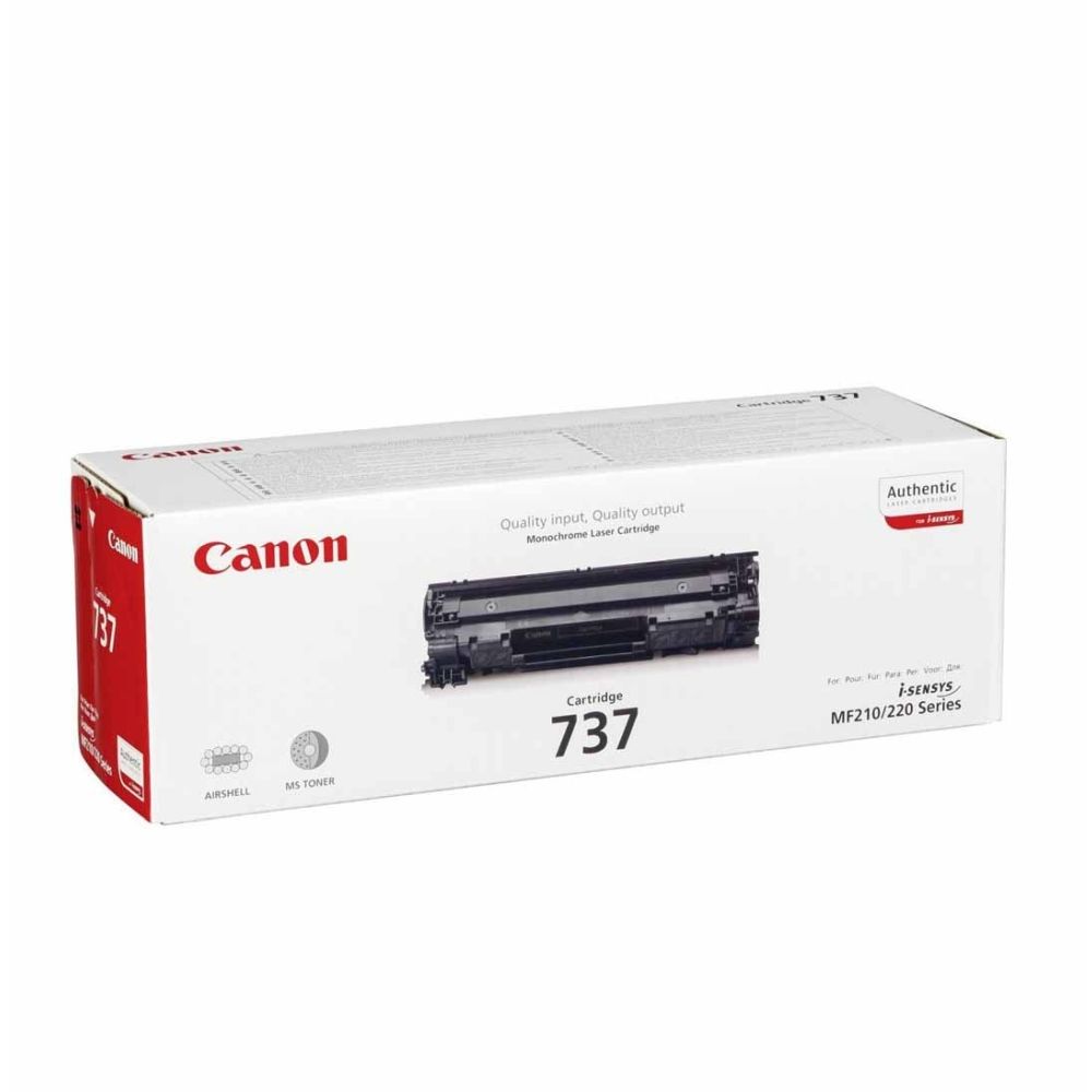 Тонер касета Canon Black CRG-737 за i-SENSYS MF-211/212W/216N/217W/226DN/229DW, 2400 к.