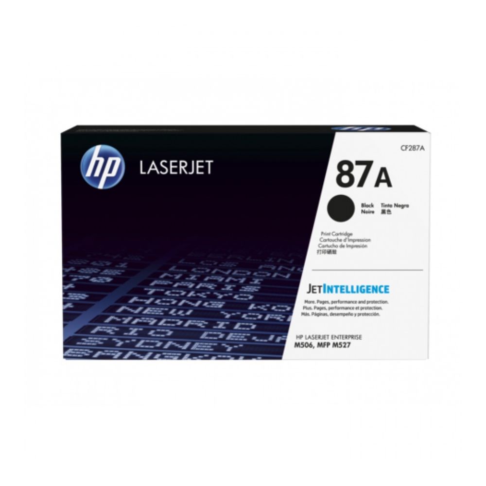 Тонер касета HP Black CF287A за LJ M506/MFP M527, 9000 к.