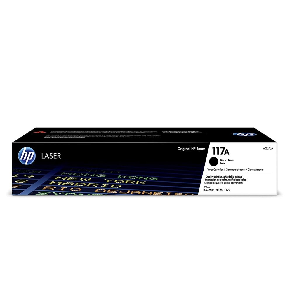 Тонер касета HP Black W2070A за Color LJ 150a/150nw/178nw/179fnw, 1000 к.