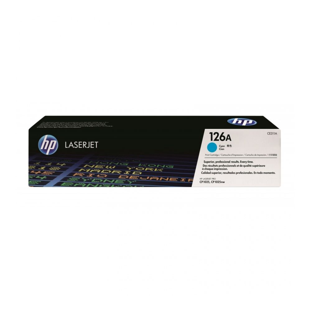 Тонер касета HP Cyan CE311A за Color LJ Pro CP1025/M275, 1000 к.