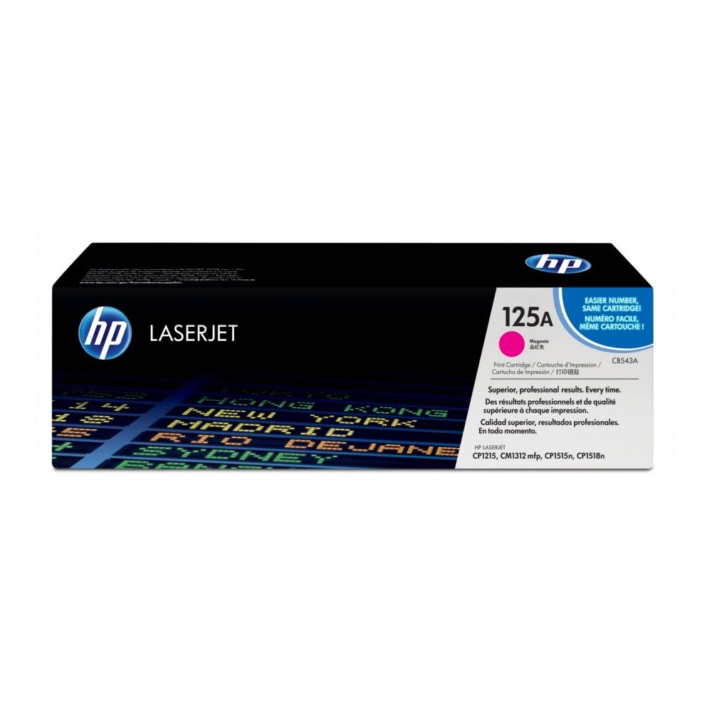 Тонер касета HP Magenta CB543A за Color LJ CP1215/1515/1518/CM1312, 1400 к.