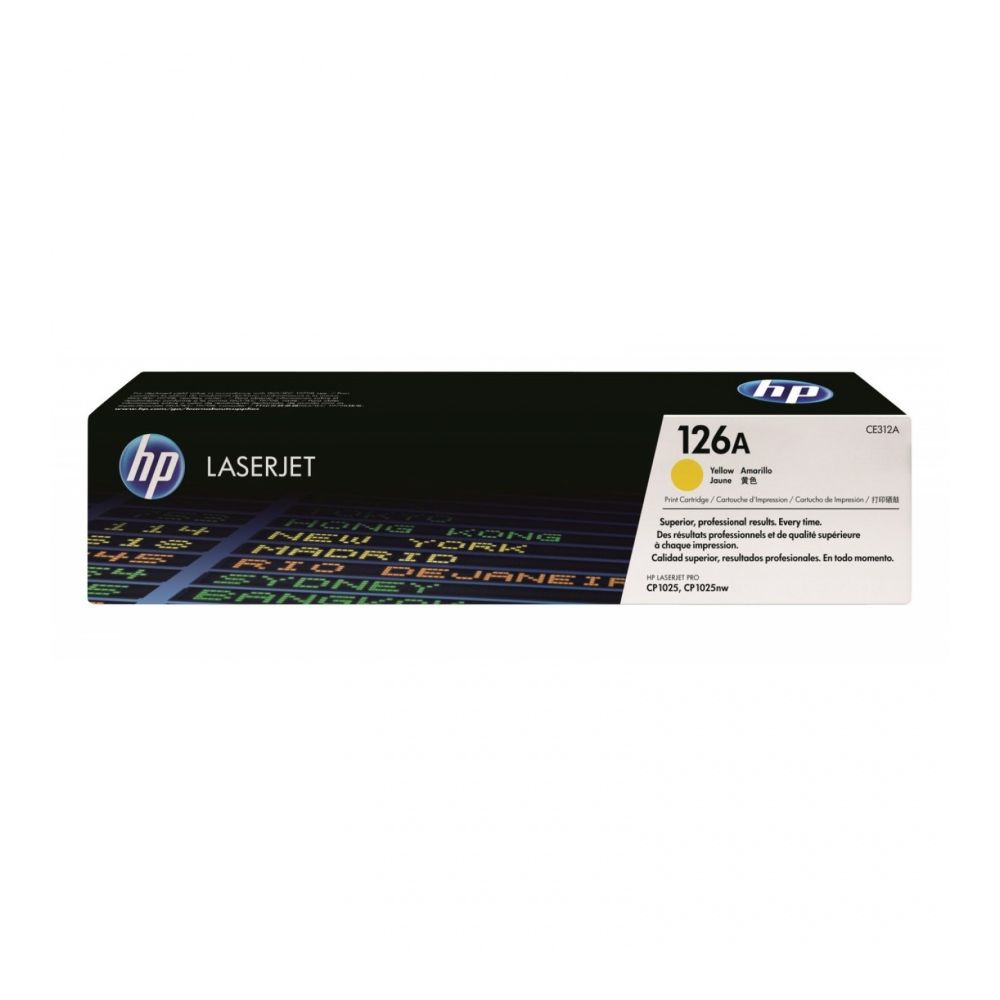 Тонер касета HP Yellow CE312A за Color LJ Pro CP1025/M275, 1000 к.