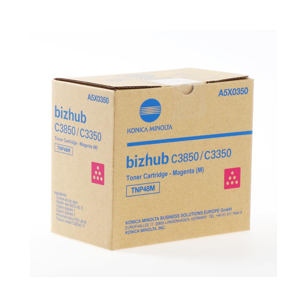 Тонер касета KONICA MINOLTA Magenta TNP48M за Bizhub C3350/3850/8350FS, 10000 к.