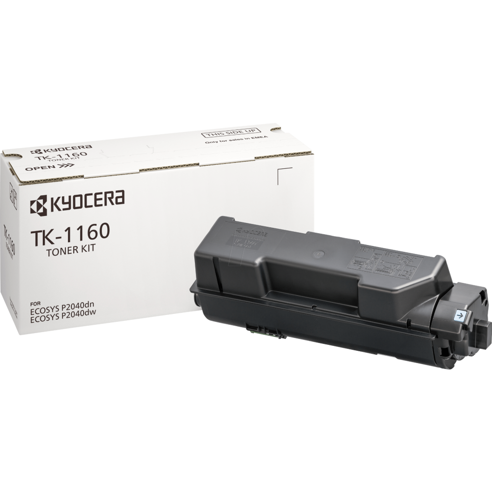 Тонер касета KYOCERA Black TK-1160 за P2040dn/dw, 7200 к.